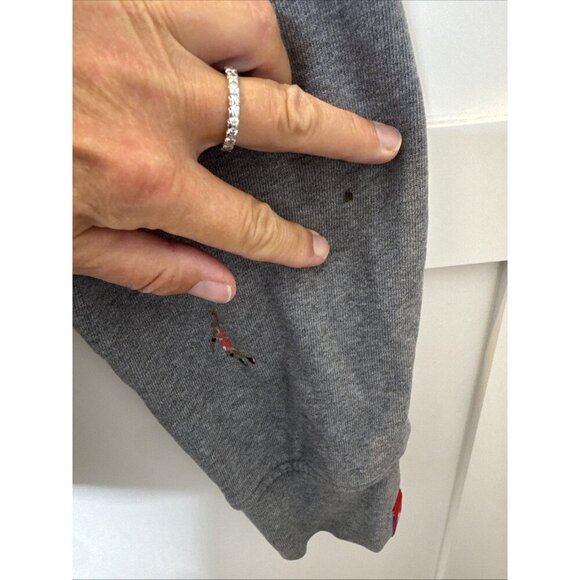 Jordan Sweater XXL Mens Hoodie Cotton Brown Solid Mini Jordan Characters - Picture 13 of 14